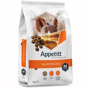 Appetitt Hundefôr Maintenance Medium Breed 3 kg