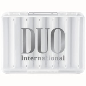 DUO Reverse Lure Case D86 White/ Silver Logo