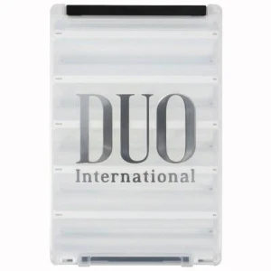 DUO Reverse Lure Case 120 White/ Silver Logo
