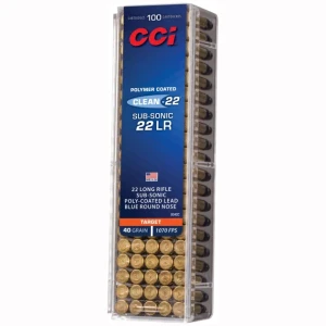 CCI 22 Lr Sv Target Clean-22 Blue 40Gr Lrn 40 LRN