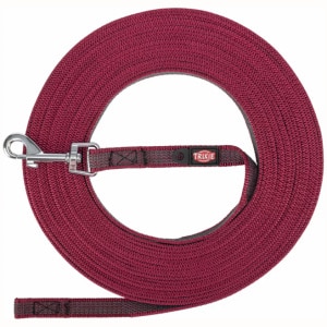 Trixie Sporline Gummiert S-M 15m/15mm Sangria