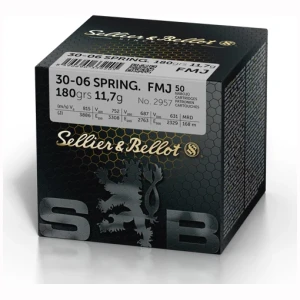 Sellier & Bellot (S&B) 30-06 Spring FMJ 147grs 9,55g 50pk