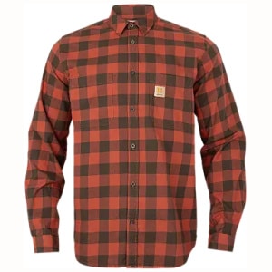 Harkila Scandinavian L/S Skjorte Autumn Orange Check