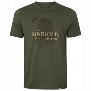 Harkila Wildboar logo kortermet T-skjorte Forest Night
