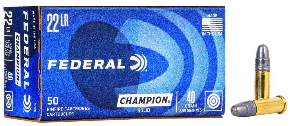 Federal Champion 22lr 40gr 50pk