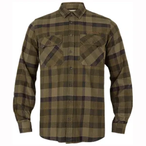 Harkila Asmund L/S skjorte Beech Green Check