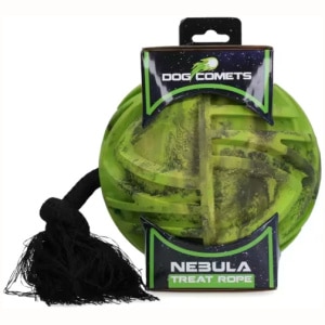 Dog Comets Nebula Treat Rope Green
