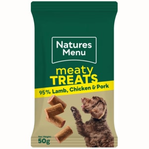 Natures Menu Snacks Hund Lam, Kylling & Gris 50g