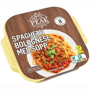 Peak Turmat - RTE Spaghetti Bolognese med Sopp