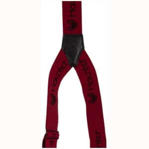 Haunter Suspenders Red/Black