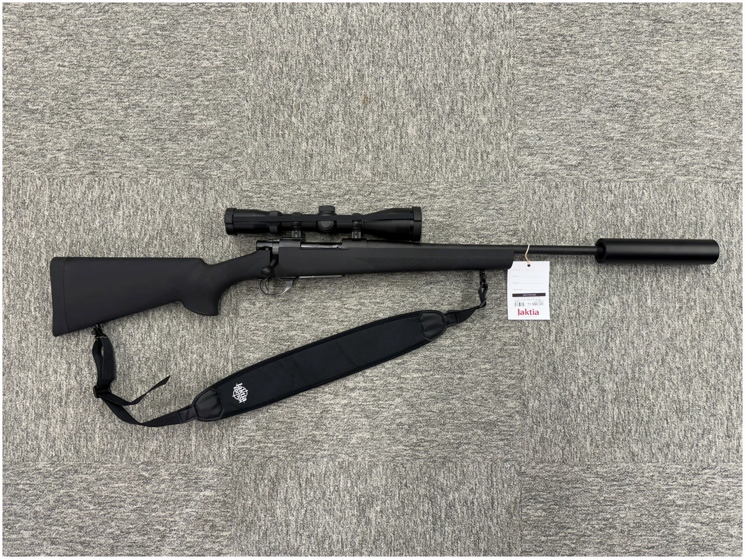 Howa 1500 Sporter Hogue .308w Scandium 2,5-10x50i Rcc demper+reim