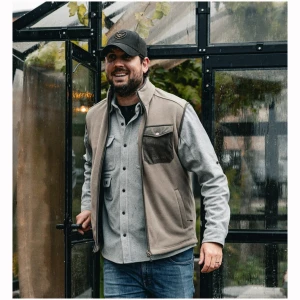 Haunter Gale Fleece Vest Timber Wolf